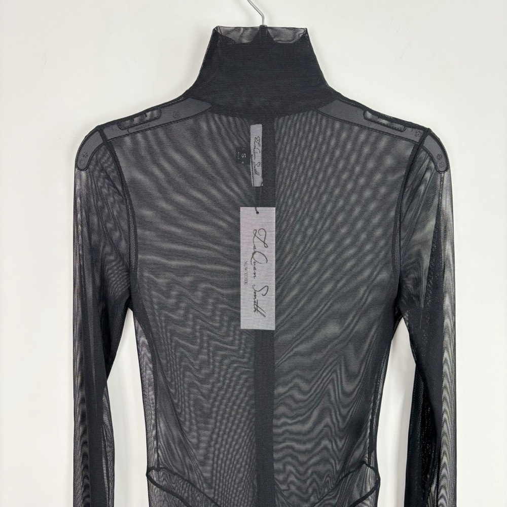 LaQuan Smith Mesh Jumpsuit in Black Size S - Picture 3 of 11